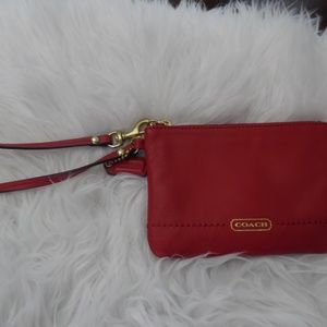 Coach Leather Pouch